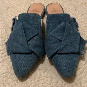 Jcrew flat mules